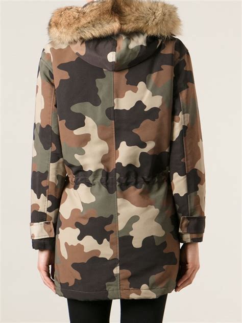 parka camouflage michael kors|michael kors coats for women.